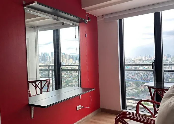 Stylish View Flat Cozy With Netflix Wifi In The Knightsbridge Residences Manila